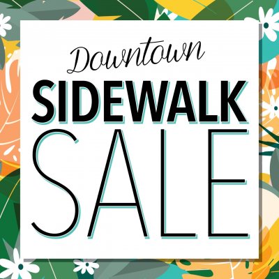 Sidewalk Sale Sidewalk Sale